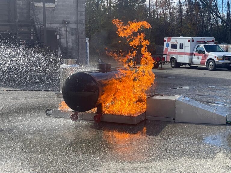 System 64 Fire Prop